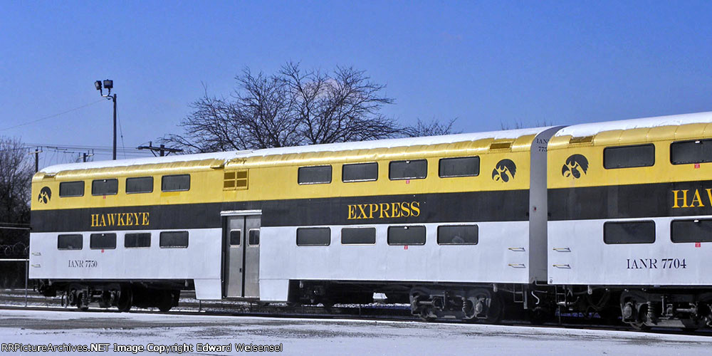 Cars from the "Hawkeye Express" are heading to Horicon